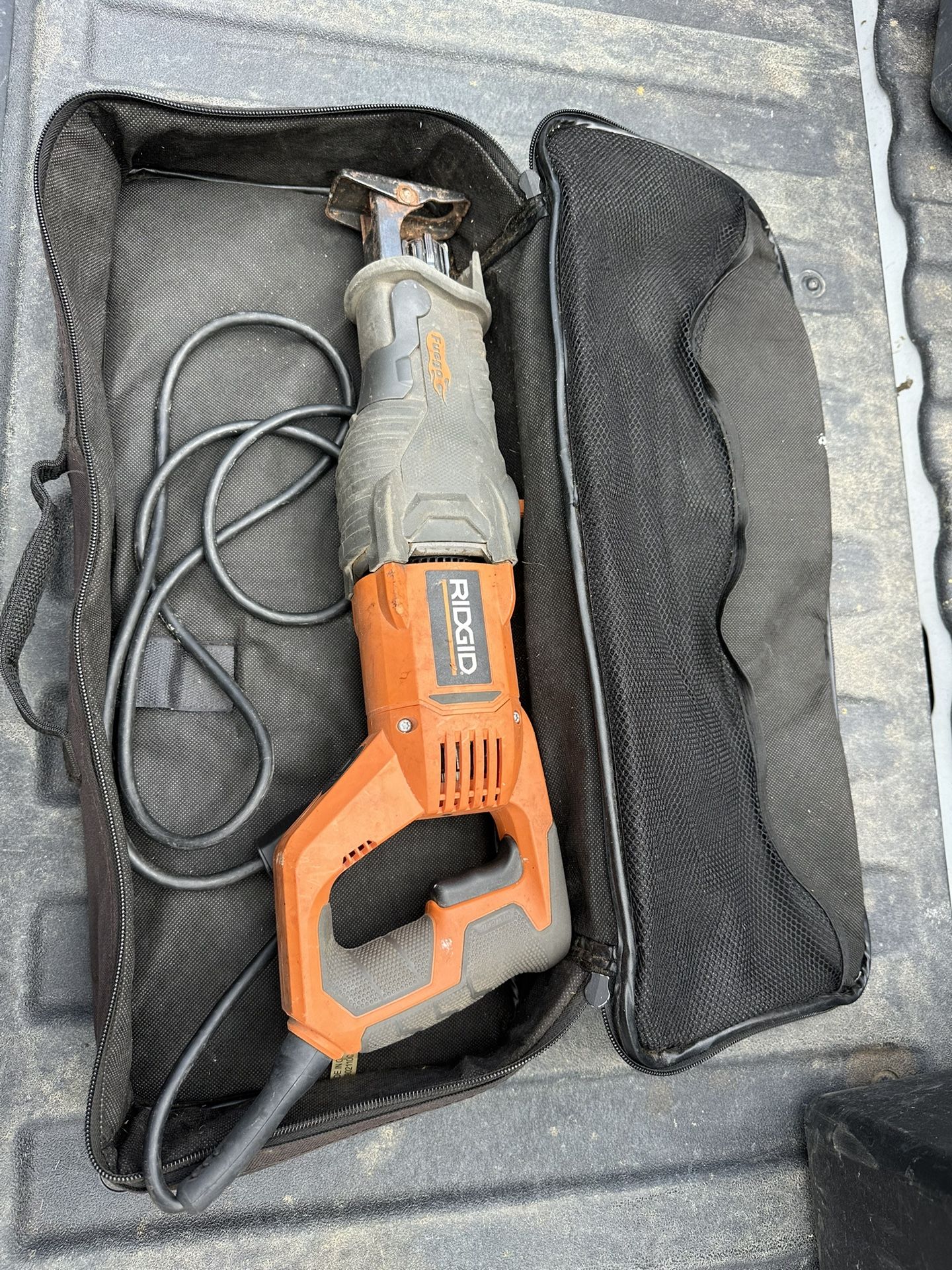 Ridgid Reciprocating Saw.