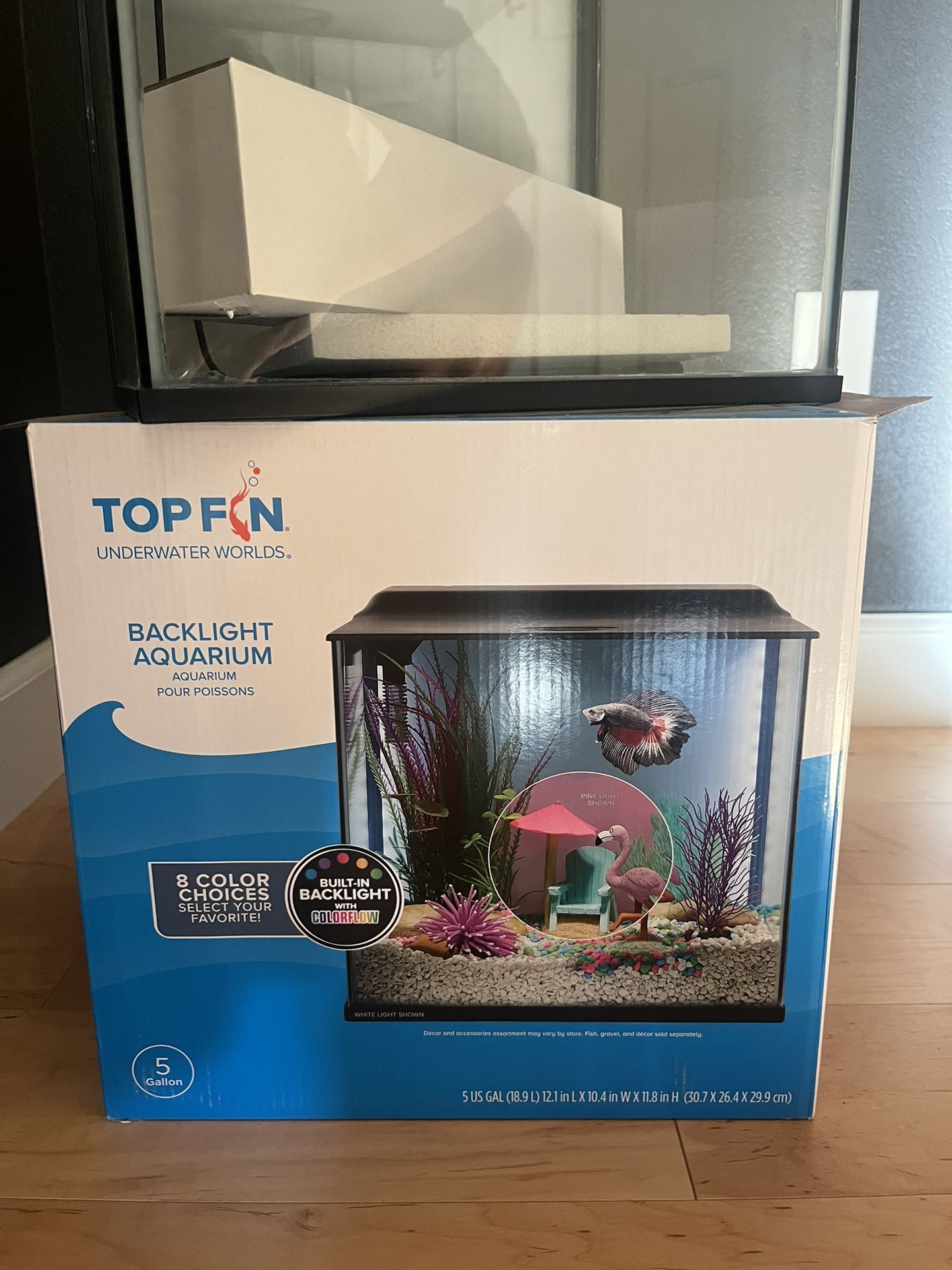 5 Gallon Fish Aquarium
