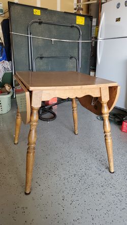 Food table. 1960s vintage. Its a foldout.