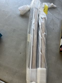 Two brand new beige Hunter Douglas cordless Shades