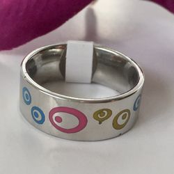 Stainless Steel Ring, Size 8