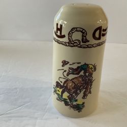 Vintage 1940’s Westward Ho Salt Shaker 