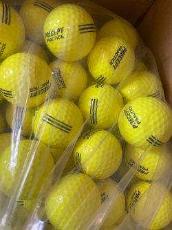 New golf balls