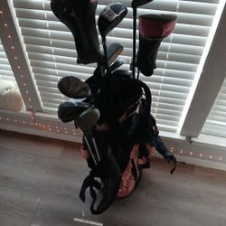 Pink Golf Club Setup