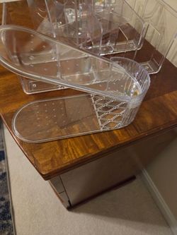 Clear Acrylic Space-Saving Shoe Slots / Organizers (Bulk Pack)