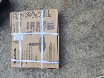 Shop StyleWell
26 lbs. Concrete and Resin Patio Umbrella Base in Brown