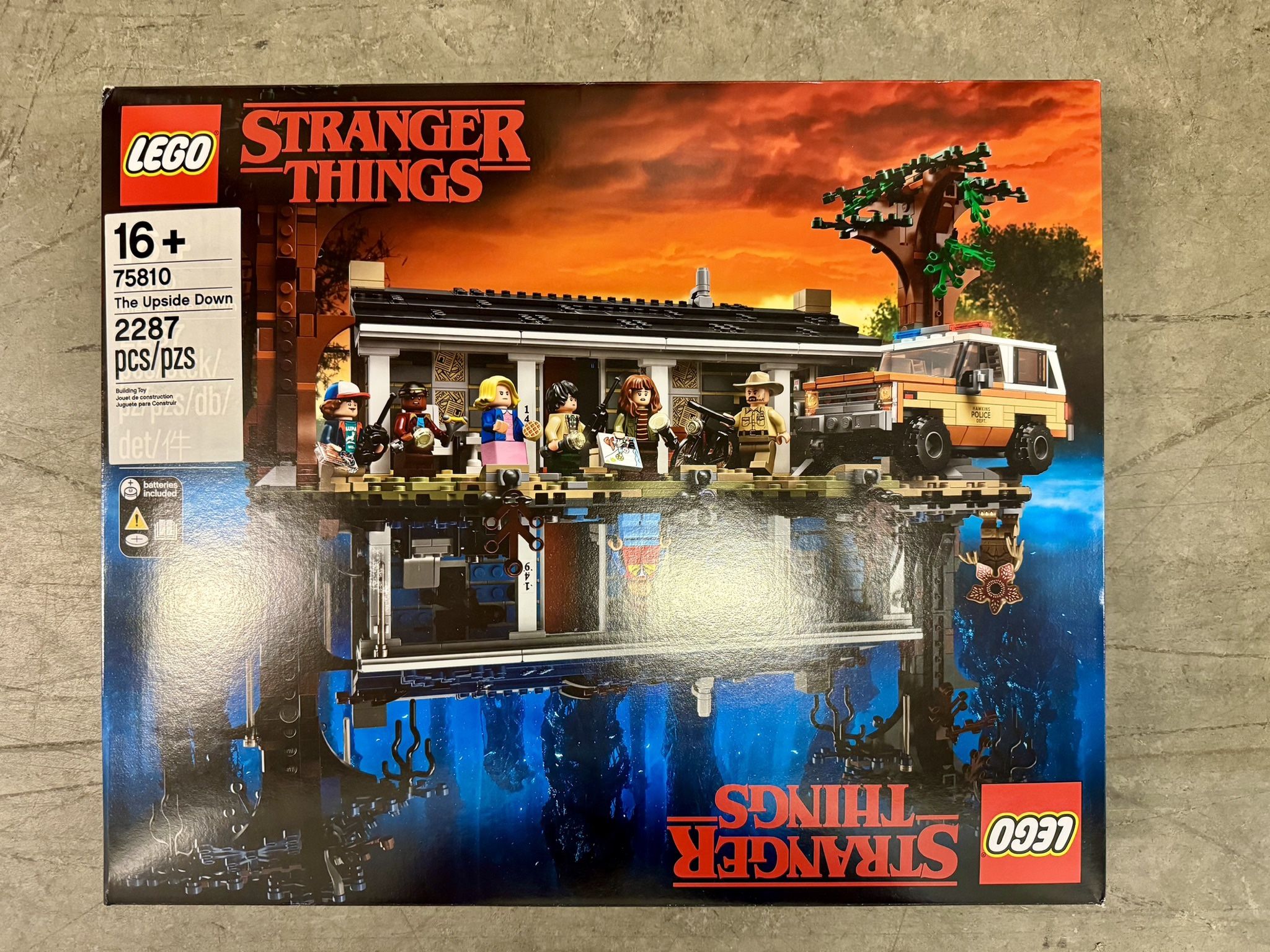 Sealed And NEW LEGO 75810 Stranger Things The Upside Down