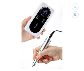 Brand New 45000RPM Electric Portable Nail Drill Machine Rechargeable Low Noise Nail Sander File for Manicure Salon Tool