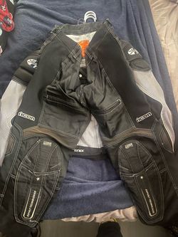 Icon Generation 1 Ti-Max Riding protective pants.