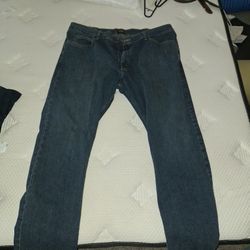 Men's 42X32 Lee Regular Fit Jeans 