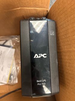APC 700VA/420W Backup Battery UPS for Computers, Wi-Fi Routers | BR700G