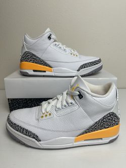 Women’s Jordan 3 Laser-Orange Size 8 (Women, Men’s 6.5)