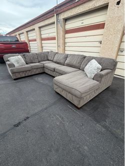WITH DELIVERY sectional couch