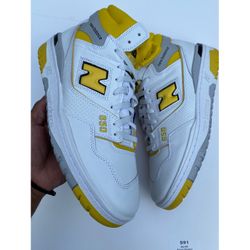 New Balance 650 High white & yellow Men’s sz 12 New No Box!