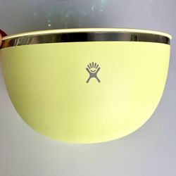 5Q Hydro Flask Outdoor Kitchen Bowl - Stainless Steel Pineapple yellow color