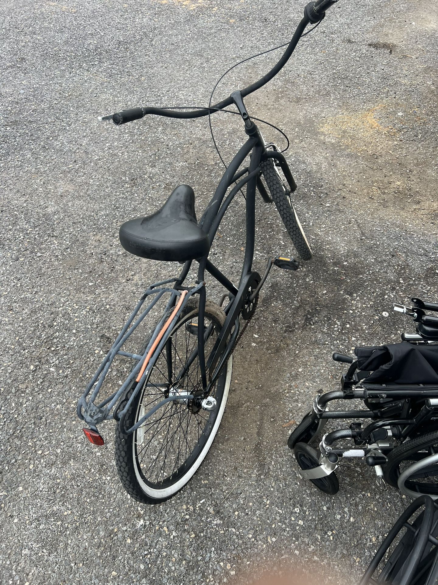 Three speed beach bike