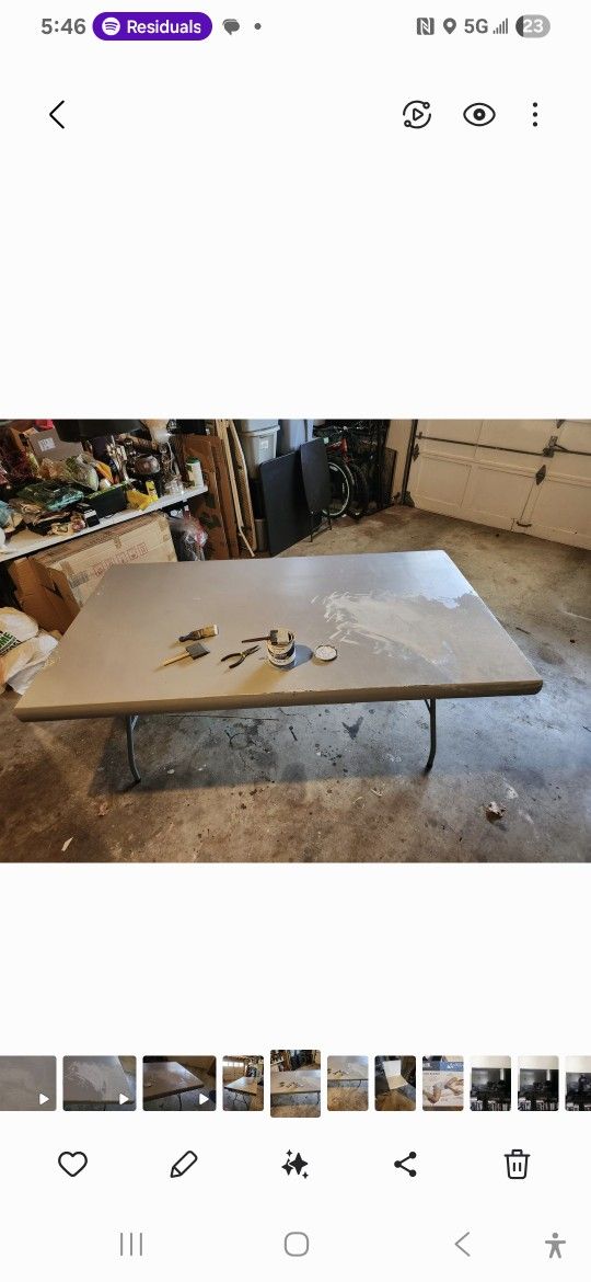 Hand painted Dining Table And Chairs