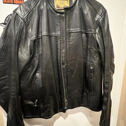 Roland Sands Leather Motorcycle Jacket