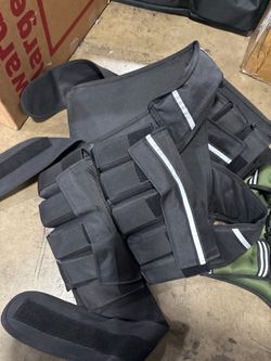 New adjustable vests, Zelus brand,  60 lbs