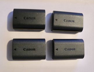 Canon Rechargeable Lithium-Ion LP-E6N BATTERIES