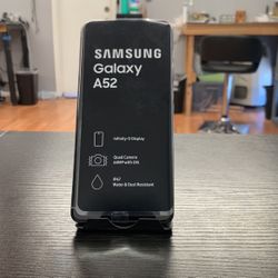 Brand new . 128GB . $325  Galaxy A52