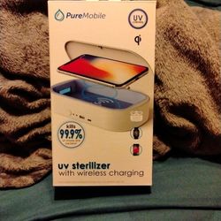 Uv  Sterilizer With Wireless Charging