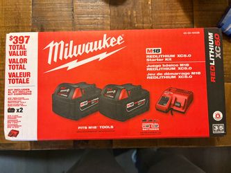 Milwaukee M18 RedLithium XC5.0 Starter Kit