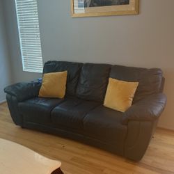 Leather Sofa
