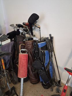 Golf clubs and more