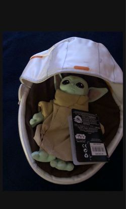 Star Wars Grogu Plush with Pod Carrier