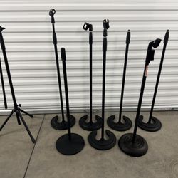 Professional Microphone Stands – Proel, Stageline, RadioShack