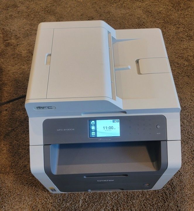 Brother MFC-9130CW All-In-One LED Printer, 4181 Page Count, Tested, Great Shape!