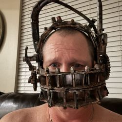 Saw RBT prop (I Put It On My Head For A Photo, But It's Not A Mask, It's NOT Comfortable)