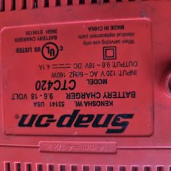 Snap On Battery  Charger  Ctc420