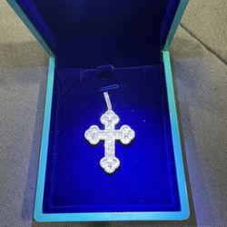 Diamond Cross Pendant 