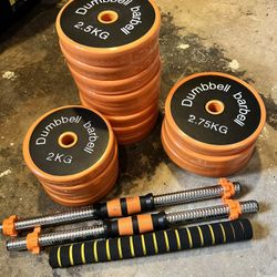 Exercise Weights Set