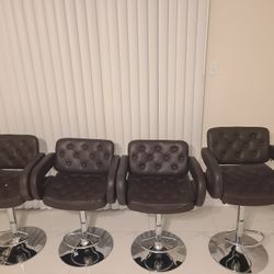 Set De 4 Bar Stools 