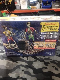 Walt Disney Pirates of Caribbean models all but one are still in the Wrapper Very hard to find in this condition. This is for all of the!