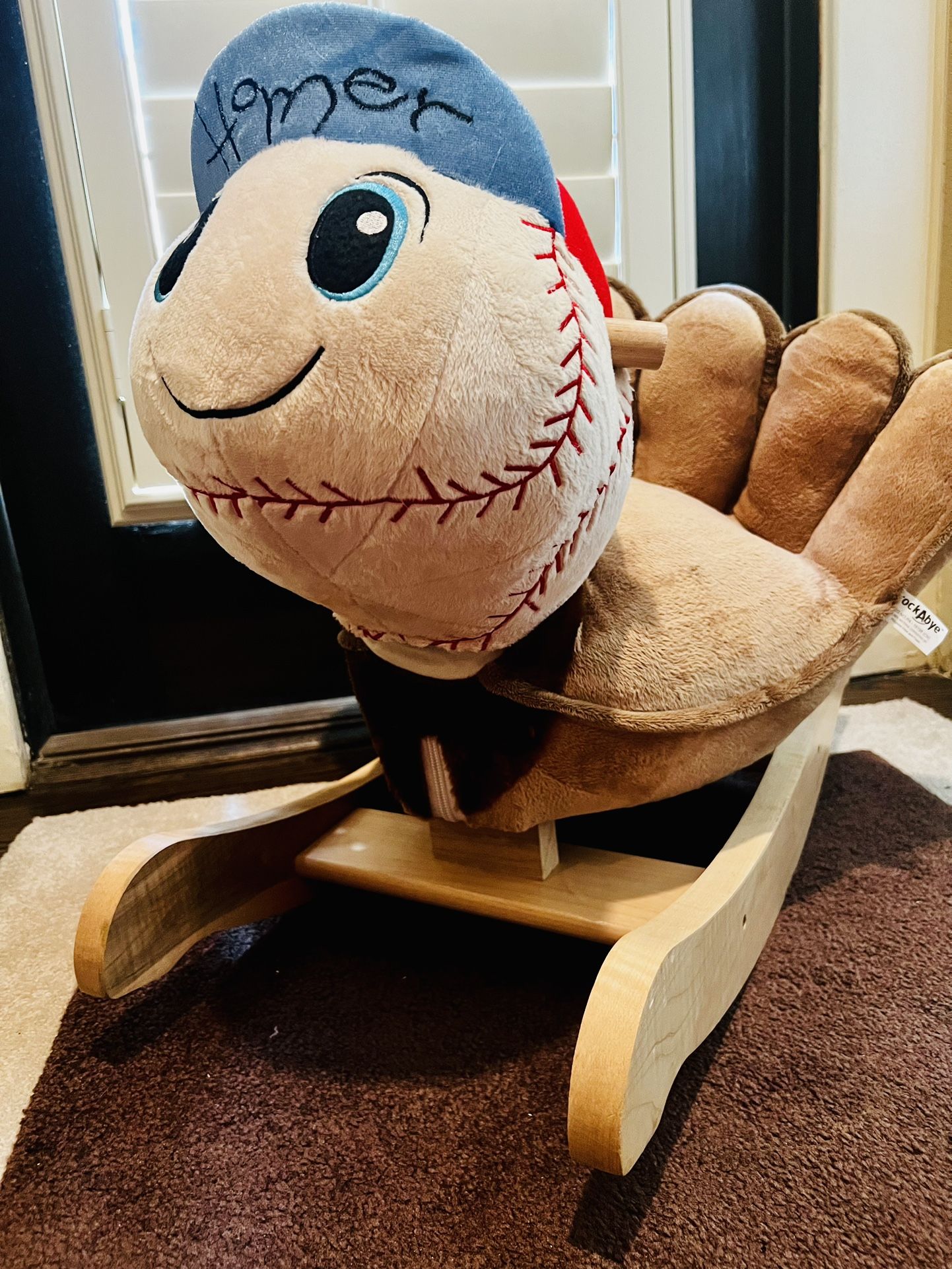 Homer the Baseball Glove Kids' Rocker