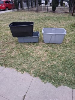 Heavy duty containers good   condition have 15 different zizes.