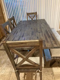 Wood Dinette Set