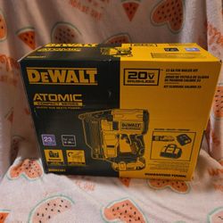 ATOMIC 20V MAX Lithium Ion Cordless 23 Gauge Pin Nailer Kit with 2.0Ah Battery and Charger Retail Price $250