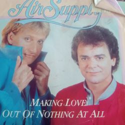 Air Supply - Making Love Out Of Nothing At All Record 