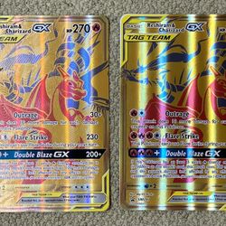 2021-2 Jumbo Size Reshiram and Charizard GX Tag Team Promo SM247