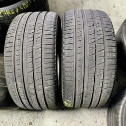  295/35R21  PIRELLI SCORPION VERDE ALL SEASON PAIR OF TIRES 