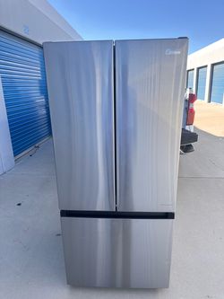 Midea SS Fridge 18.4cf French Door