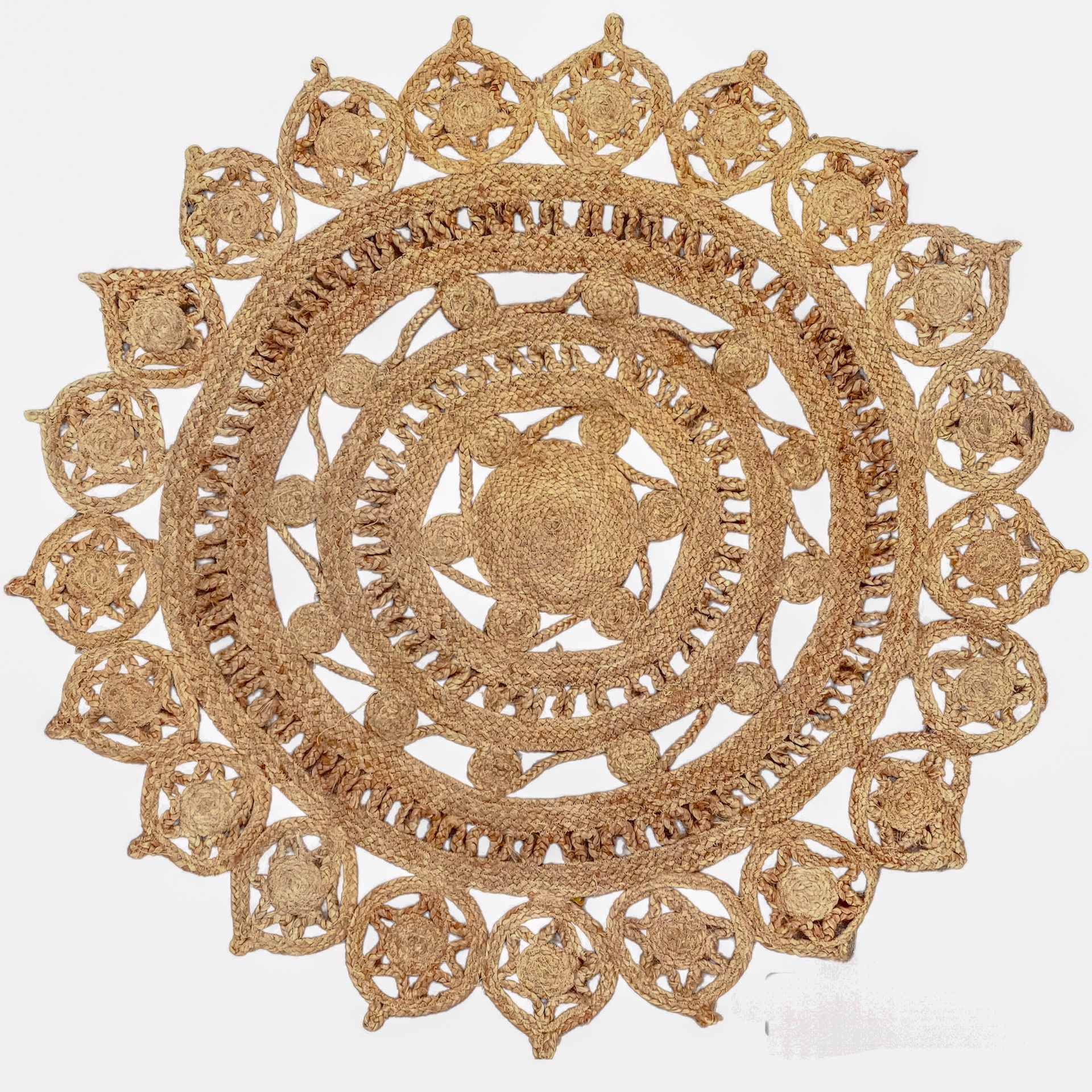 Handmade 5' Round Jute Rug by World Market