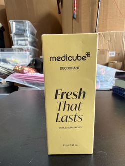 medicube Kojic Acid & Turmeric Aluminum-Free Deodorant for Women & Men (Vanilla & Pistachio)