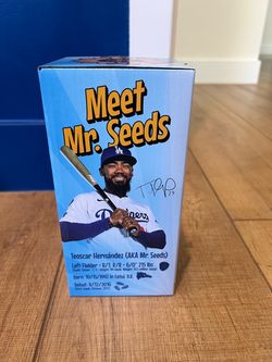 Teoscar Mr. Seeds bobble head