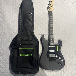 39 Inch Full Size Canyon Series Electric Guitar Kit Bundle w/Amplifier